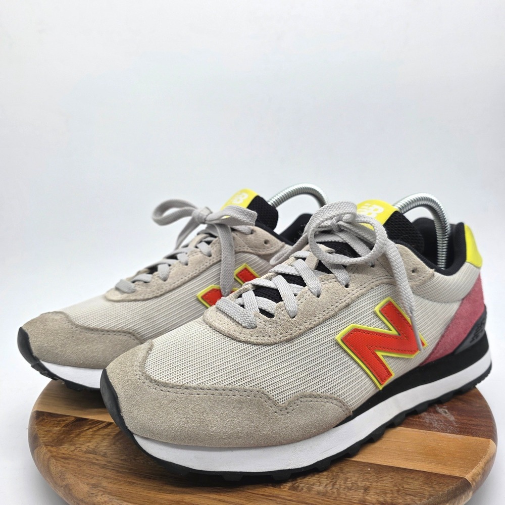 New Balance 515 V3 Women's 7.5‎ Tan Pink Yellow Retro Classic WL515BR3 Sneakers
